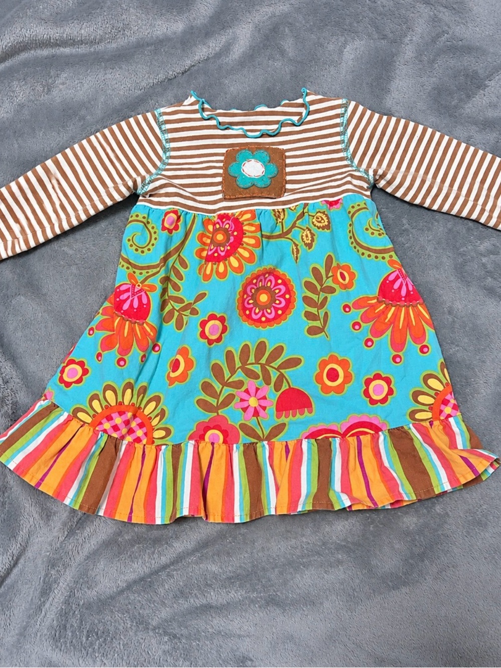 Baxter & Beatrice Baby Girl Floral Dress Size 12M
